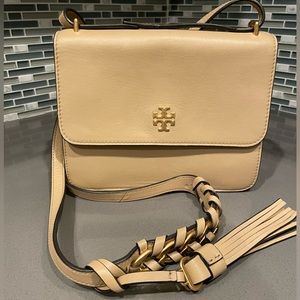 Tory Burch Leather Tassel Crossbody